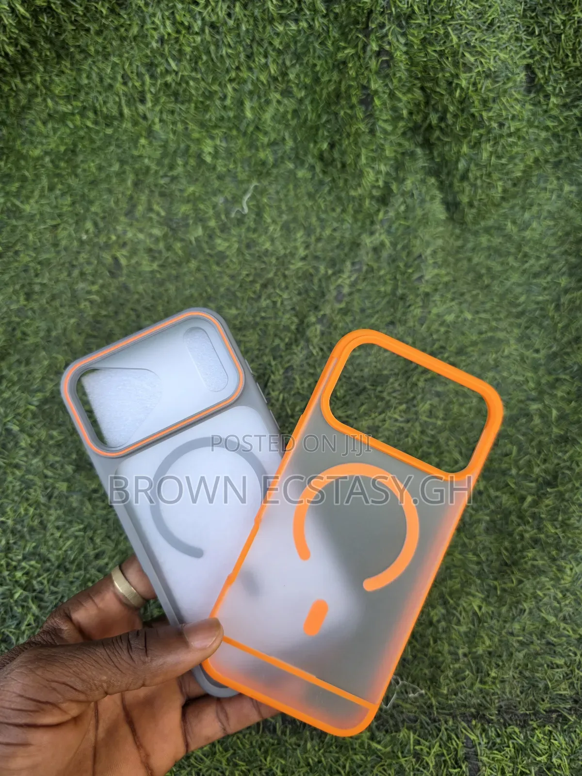 iPhone 17 Pro Max Hard Shell Semi Transparent Case