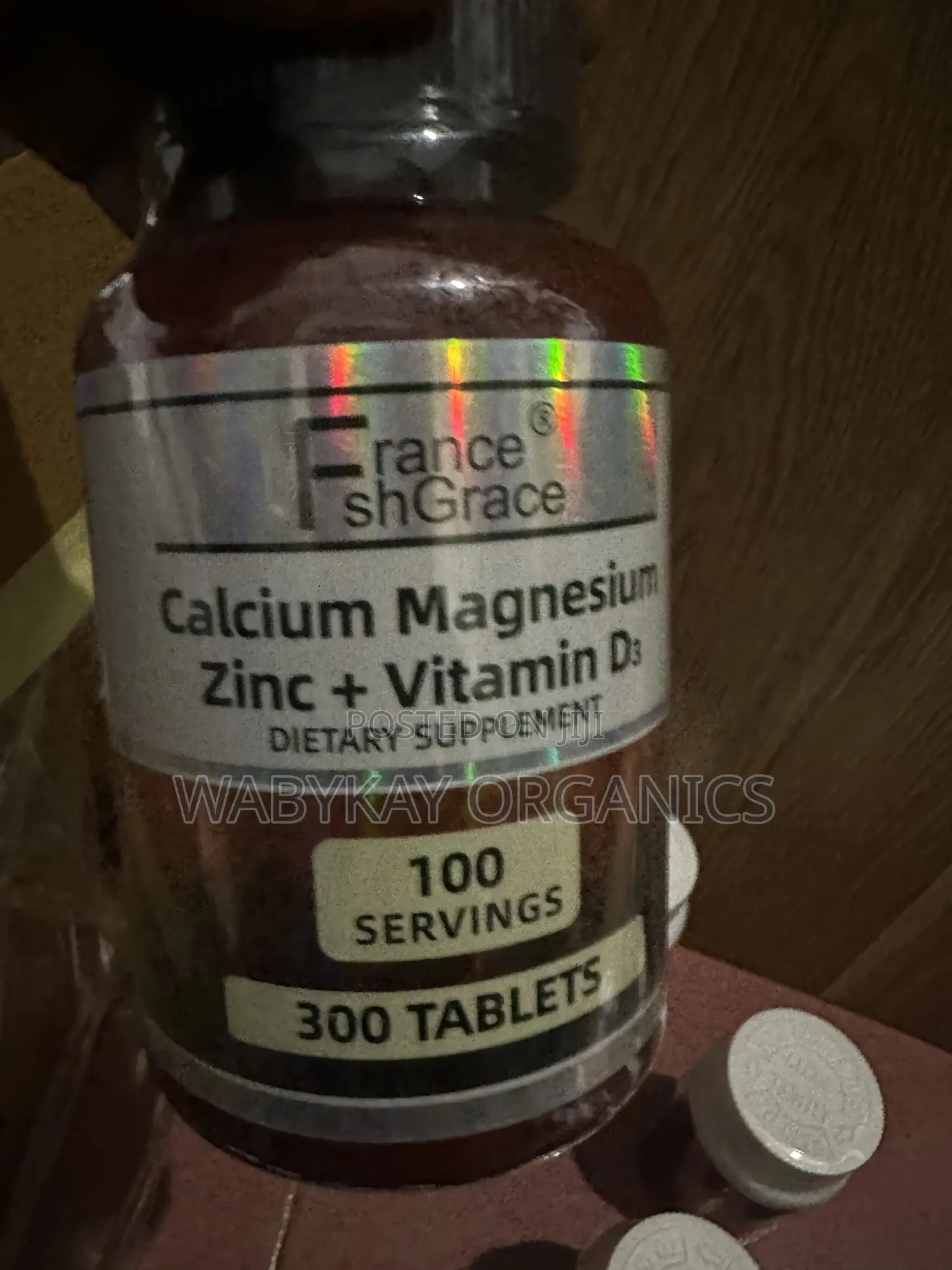 Calcuim Magnisuim, Zinc+ D3. 300 Tablets