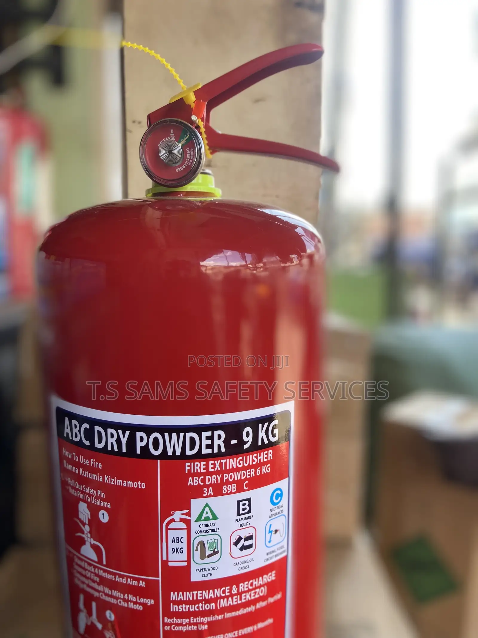 9kg Dry Chemical Powder