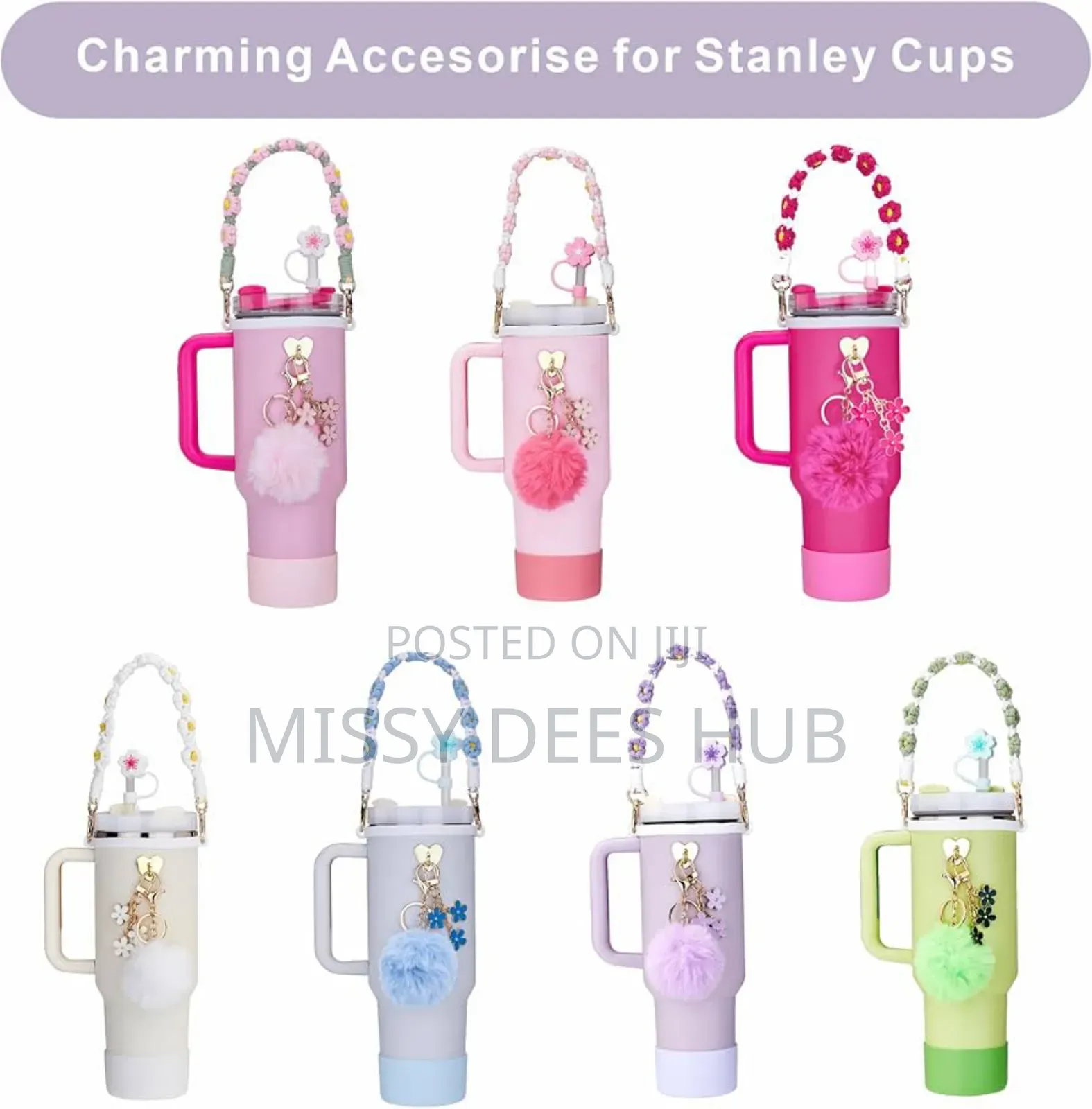 7pcs Stanley Cup Accessories Set