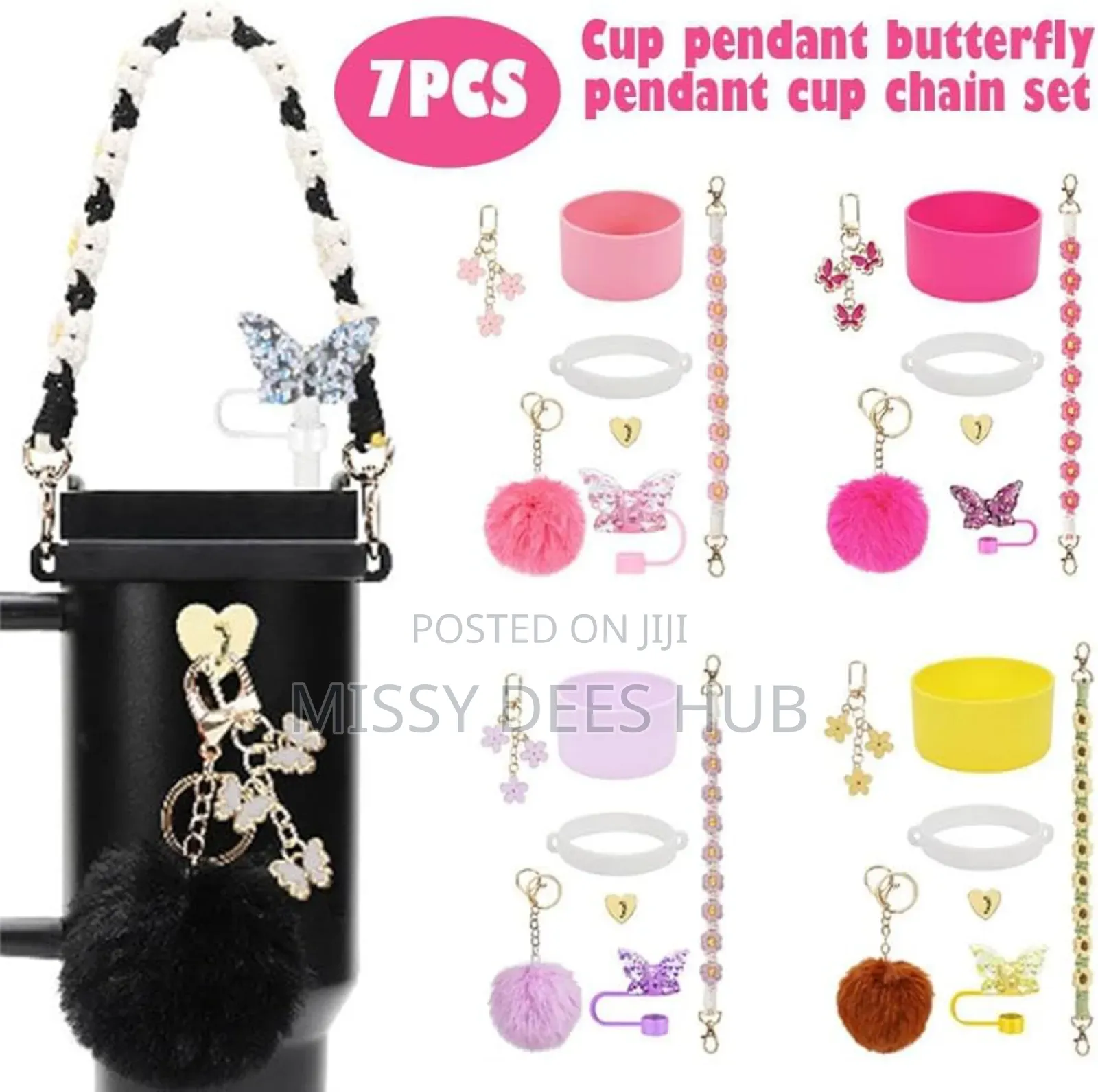 7pcs Stanley Cup Accessories Set