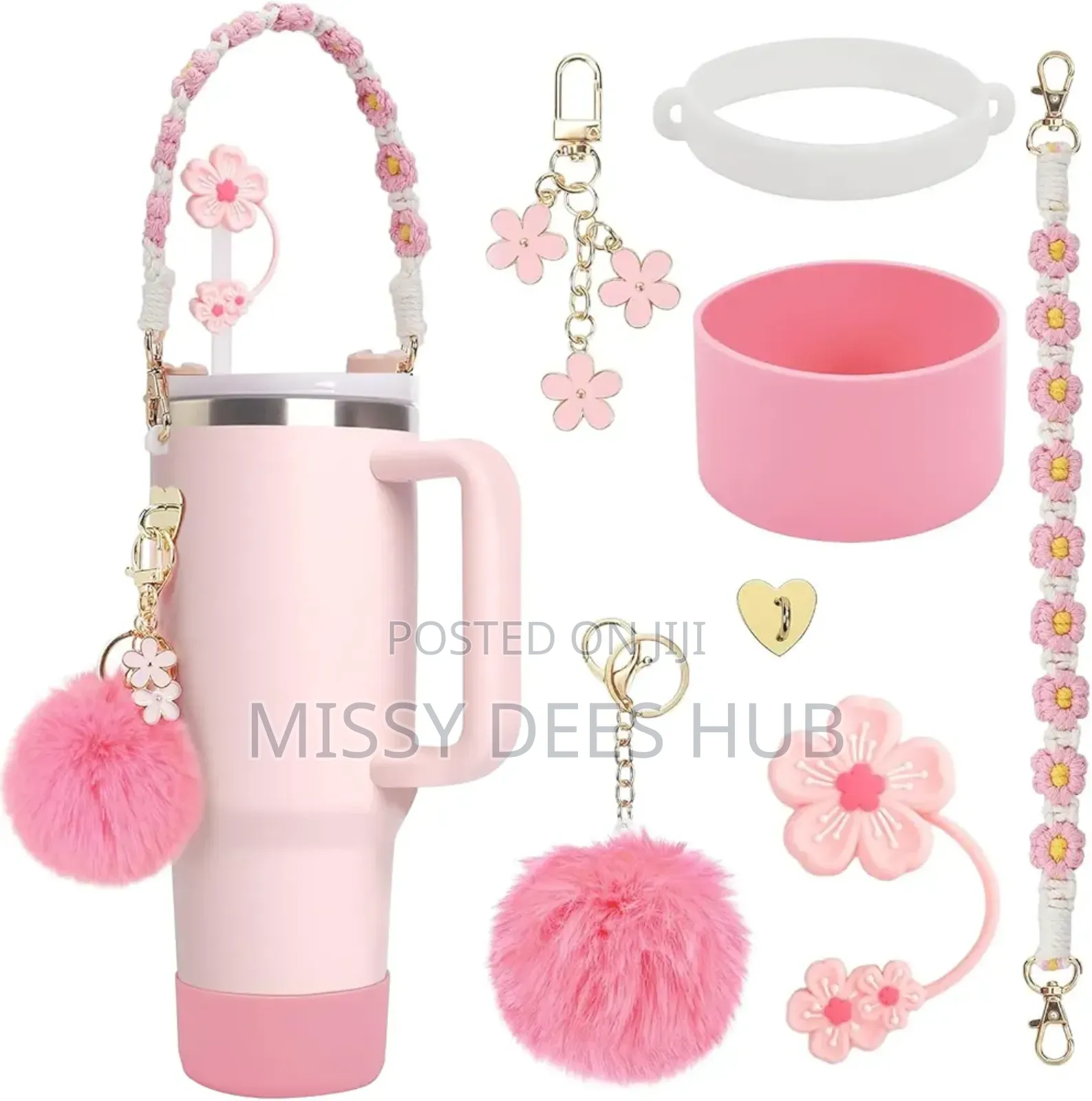 7pcs Stanley Cup Accessories Set