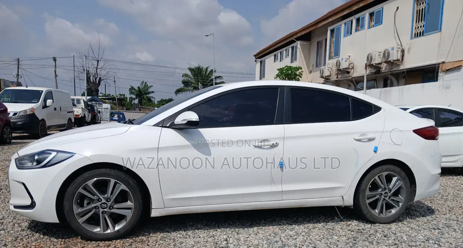 Hyundai Elantra Limited 2018 White
