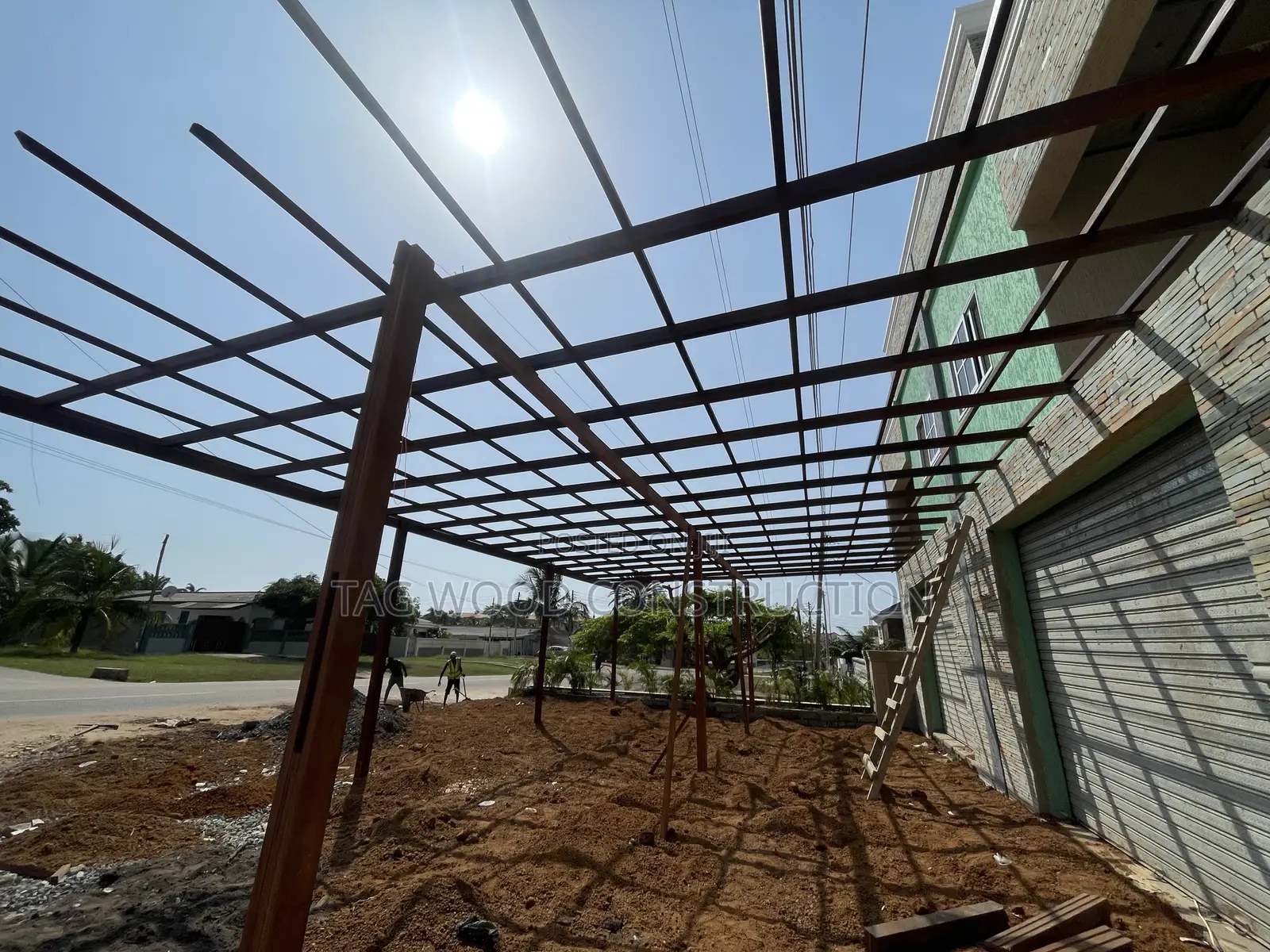 Affordable and High Classic Pergola Installation