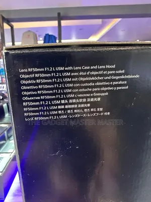 Canon Rf 50mm F/1.2 L Usm Lens