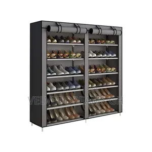 6 Tier Double Door Shoe Rack