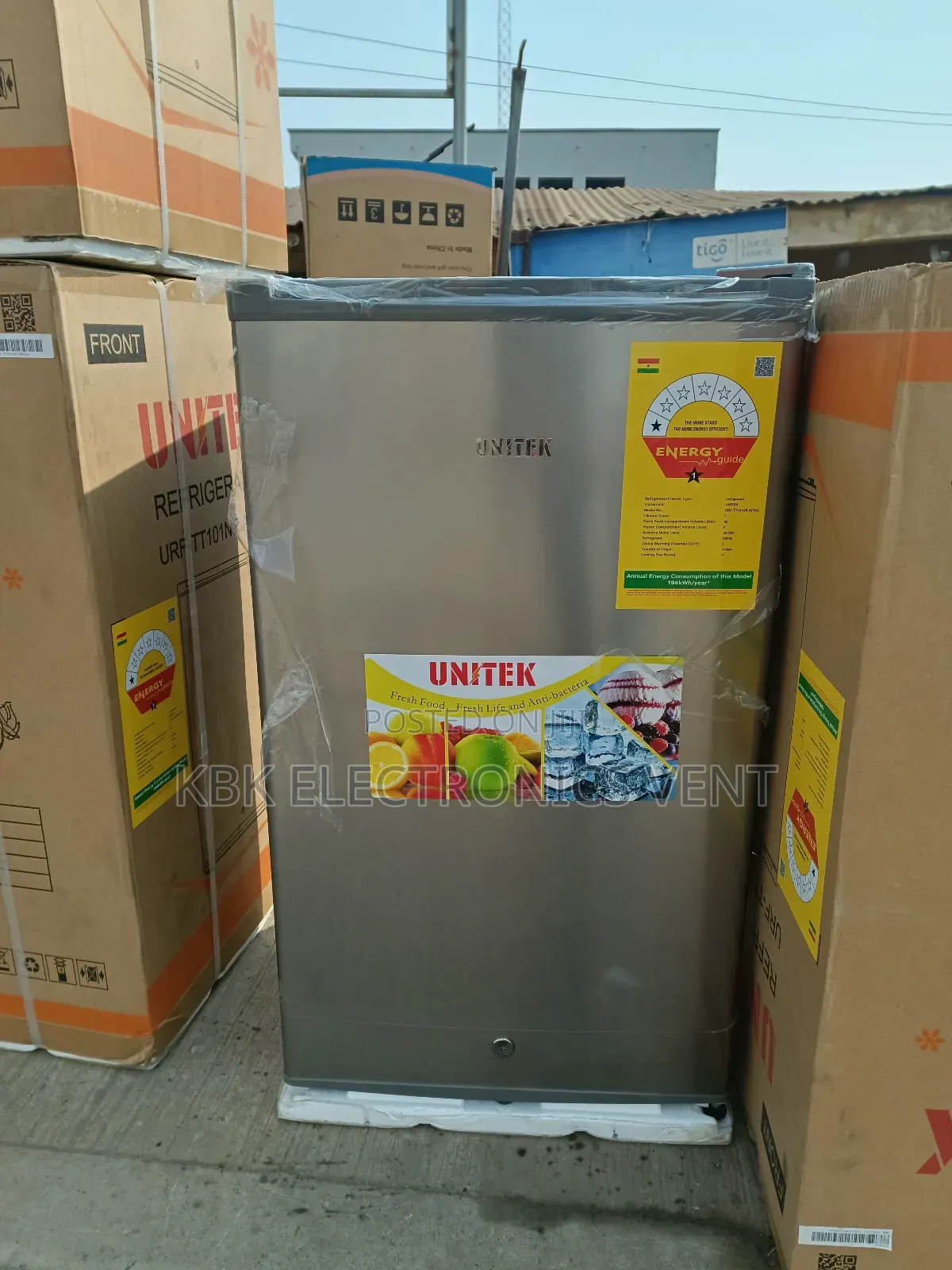 Unitek 90liters Single Door Refrigerator