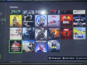 Xbox Series S With Games Loaded