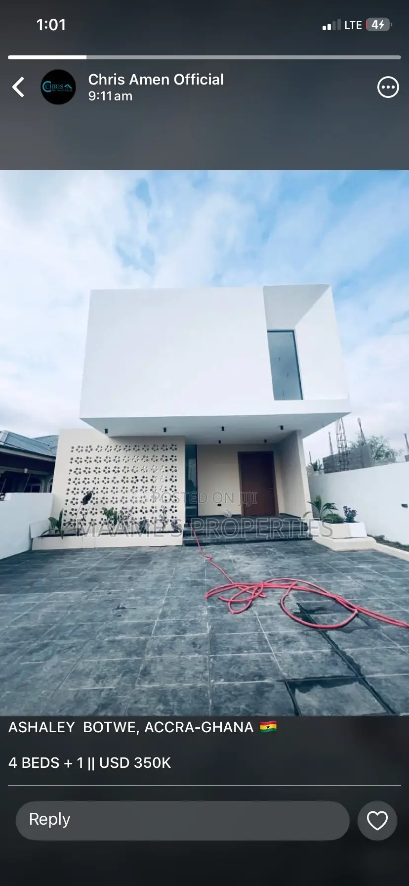 4bdrm Duplex in Ashaley Botwe for sale