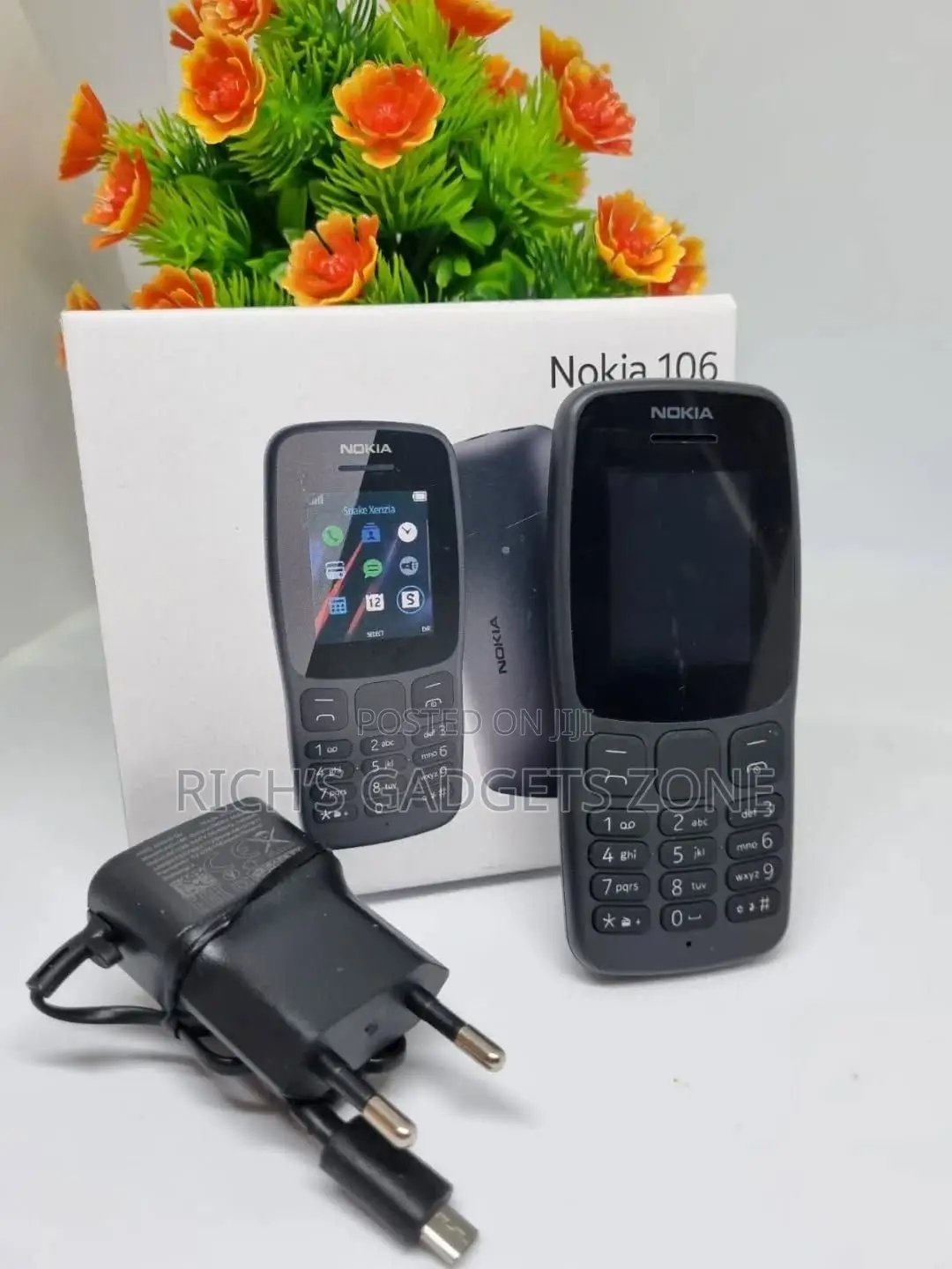 New Nokia 106 Black