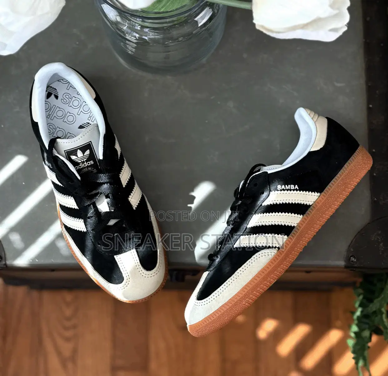 Adidas Unisex Samba Black/White