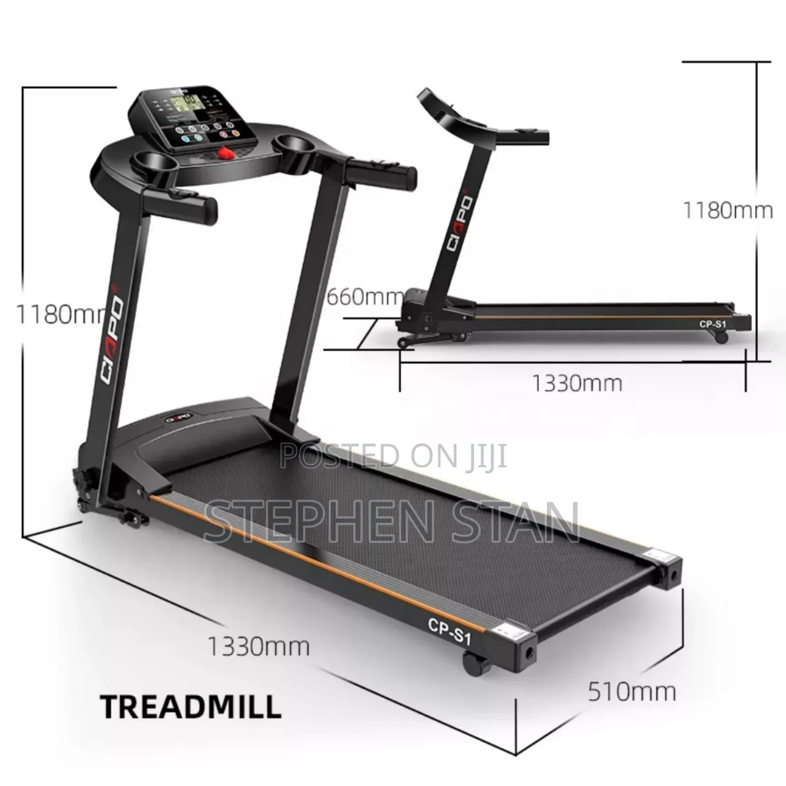 High Quality Smart Foldable Electric Treadmill for Home Fitness