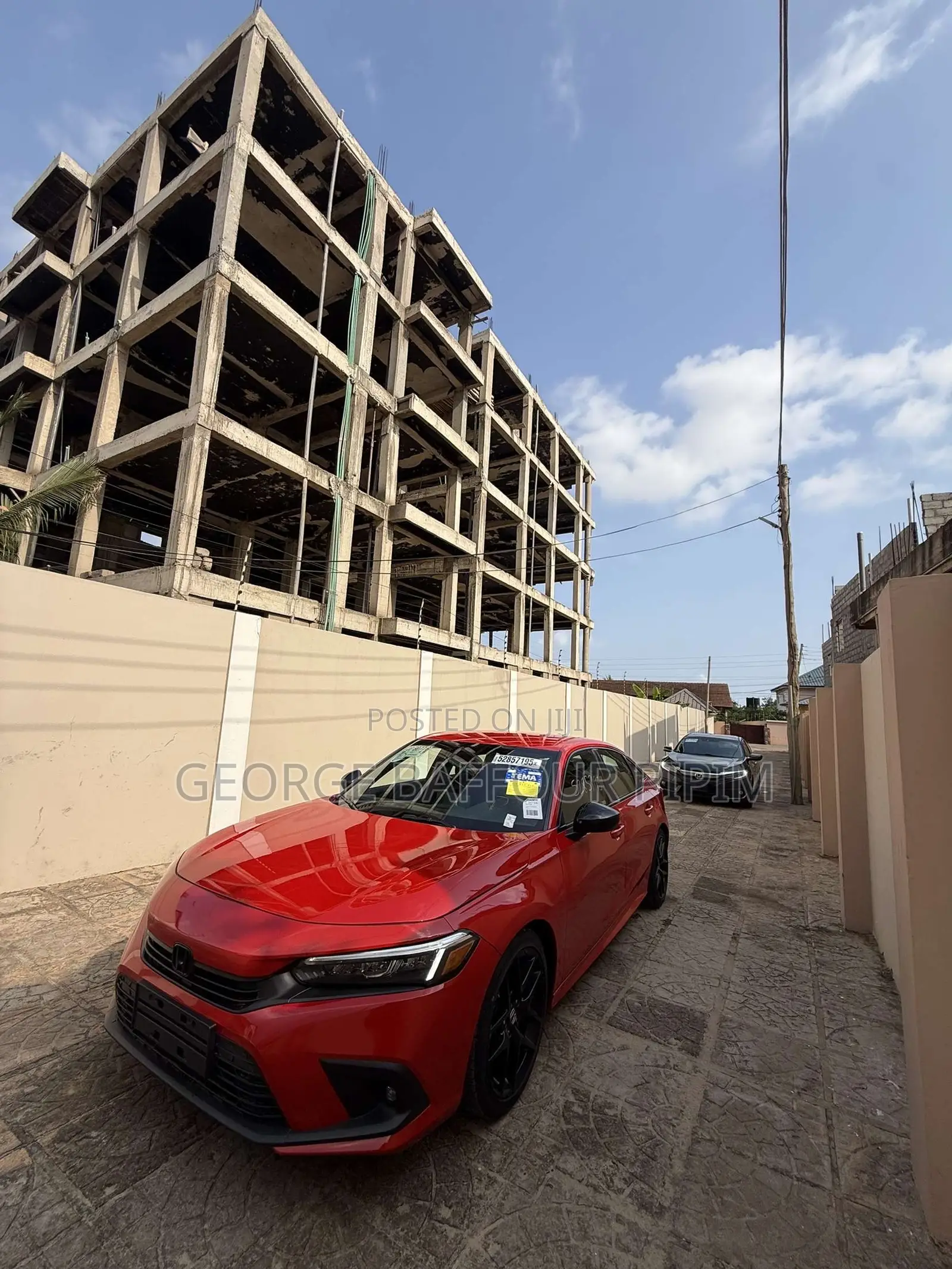 Honda Civic Sport CVT 2024 Red