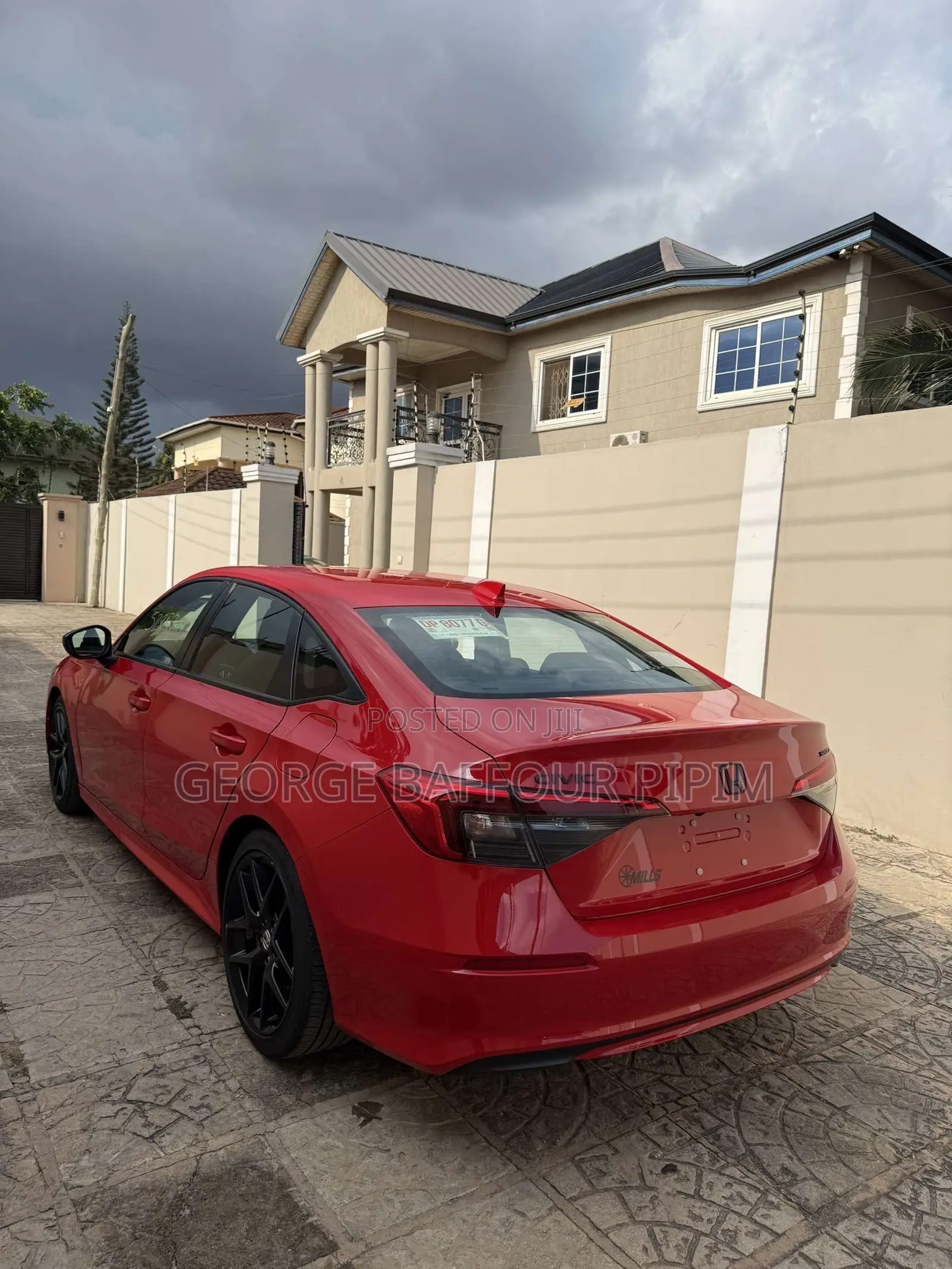 Honda Civic Sport CVT 2024 Red
