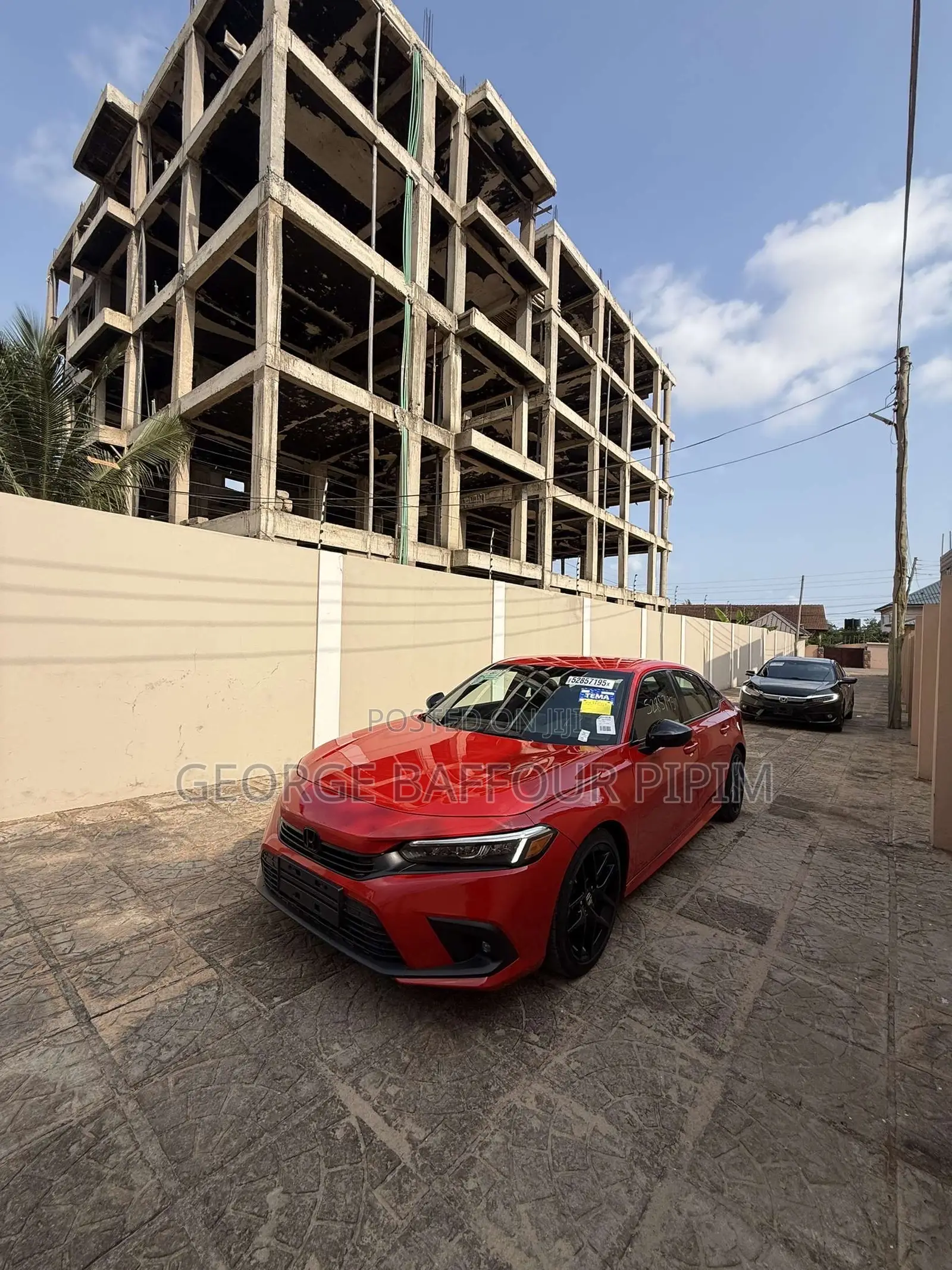 Honda Civic Sport CVT 2024 Red