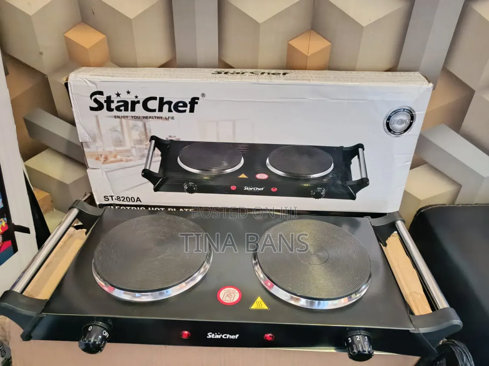 Star Chef 2 in 1 Hot Plate