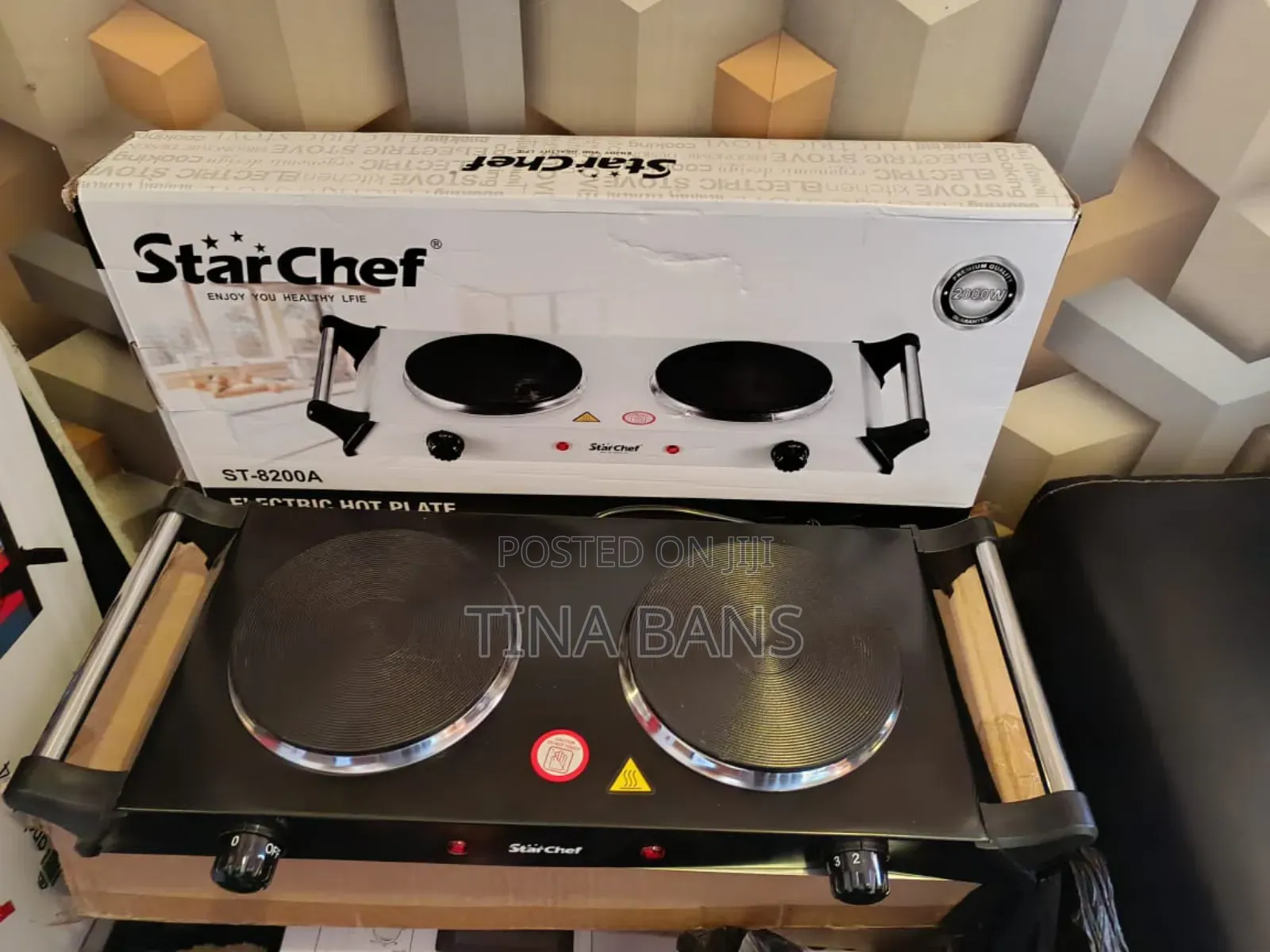 Star Chef 2 in 1 Hot Plate