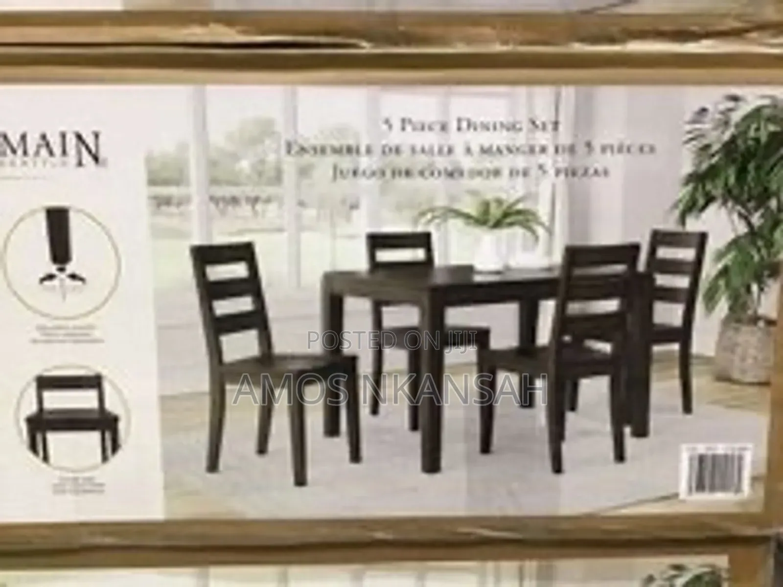 Pike and Main 5pcs Dining Set