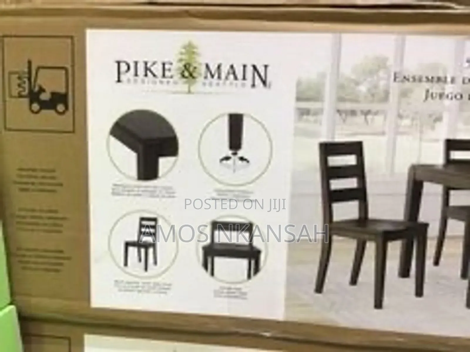 Pike and Main 5pcs Dining Set