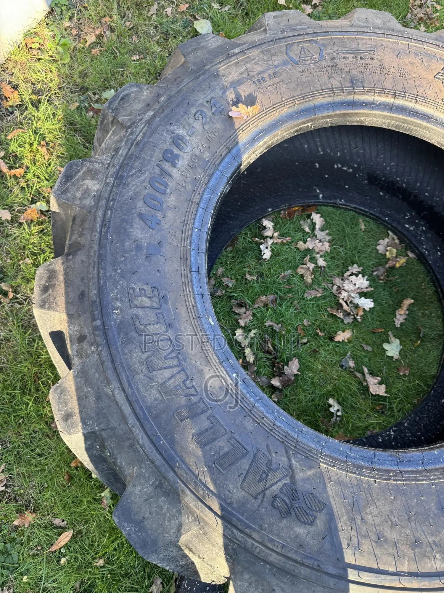 Alliance 400/80 24 Inch Truck Tyres About 80% Thread(Very Strong)