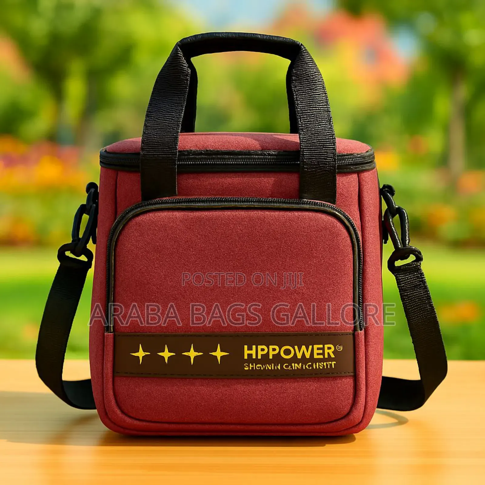 Double Compartment Insulated Lunch Bag
