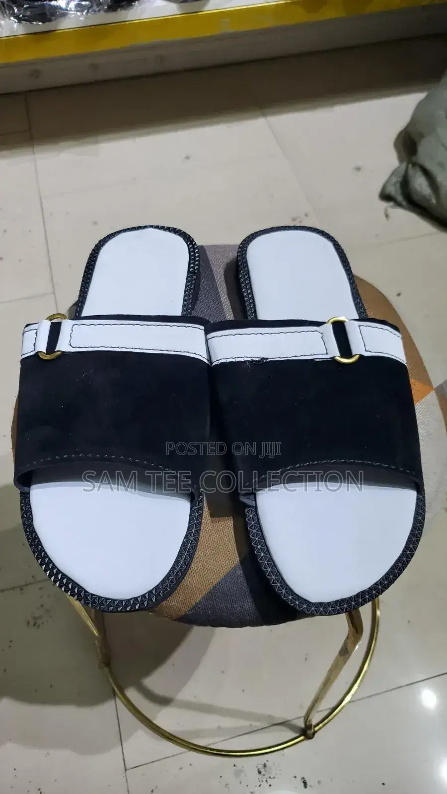 High -Quality Generic Men Leather Slippers, Free Delivery to Anywhere