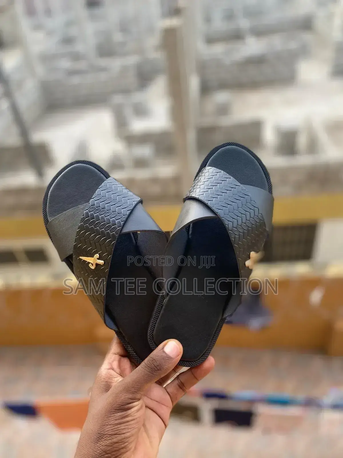 High -Quality Generic Men Leather Slippers, Free Delivery to Anywhere