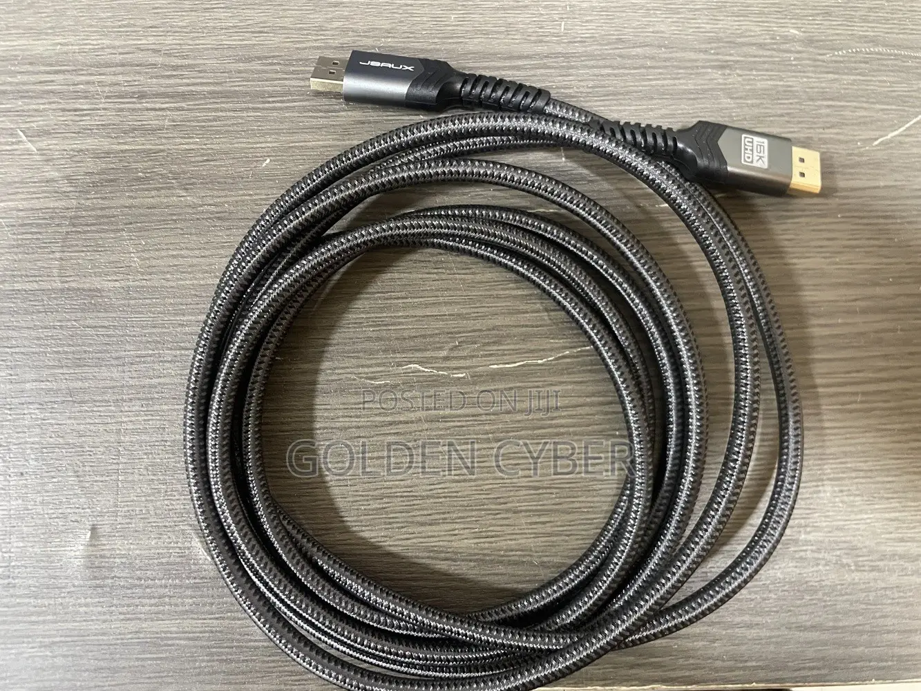 Jsaux Displayport 2.1 Cable - 6.6ft, at 60hz, at 120hz, at 240hz