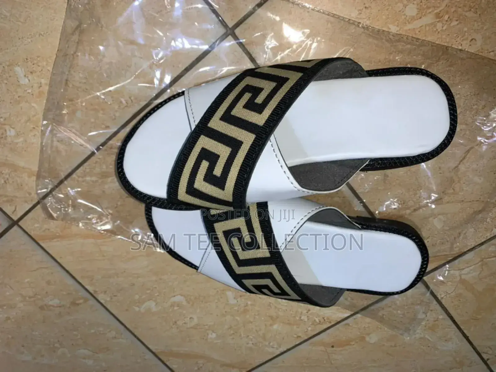 High -Quality Generic Men Leather Slippers, Free Delivery to Anywhere
