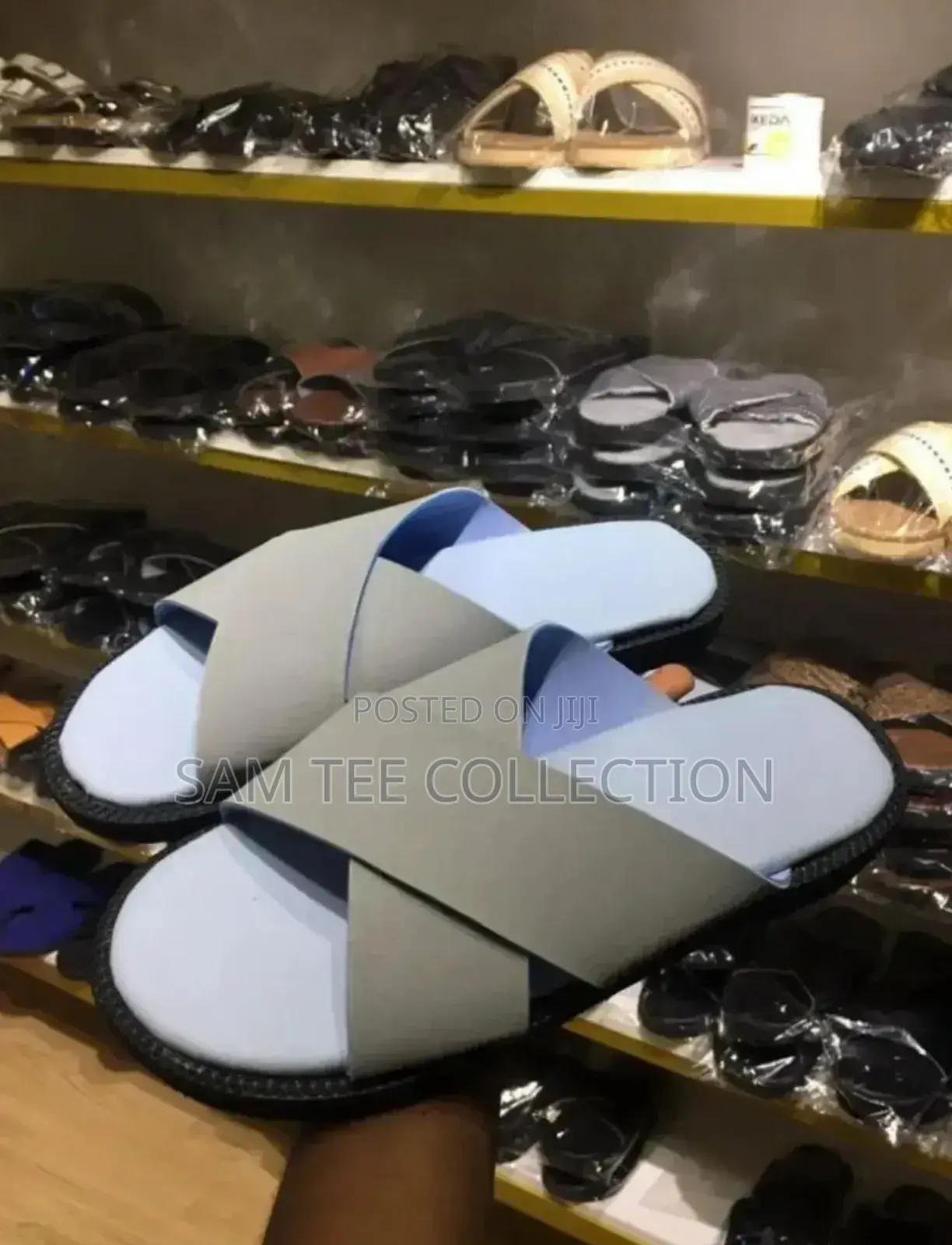 High -Quality Generic Men Leather Slippers, Free Delivery to Anywhere