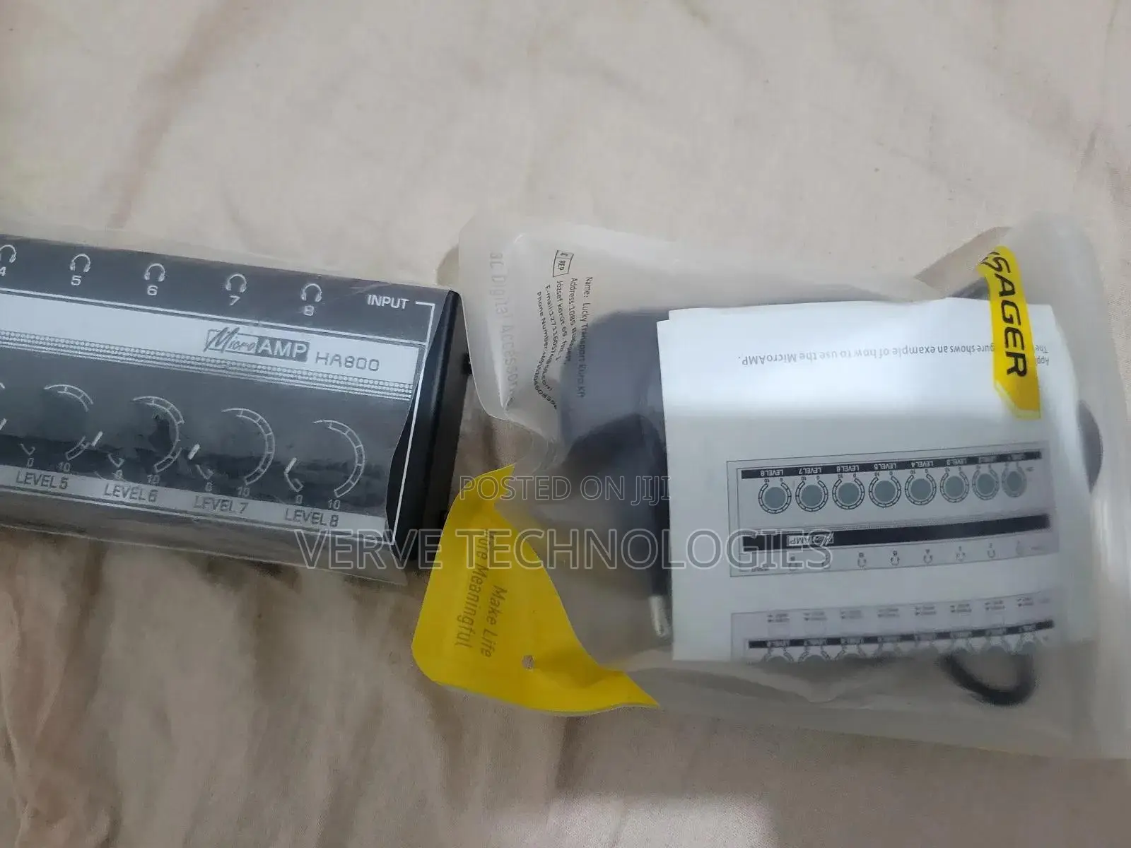 8 Channel Stage In-ear Monitor Amplifier (Mono)