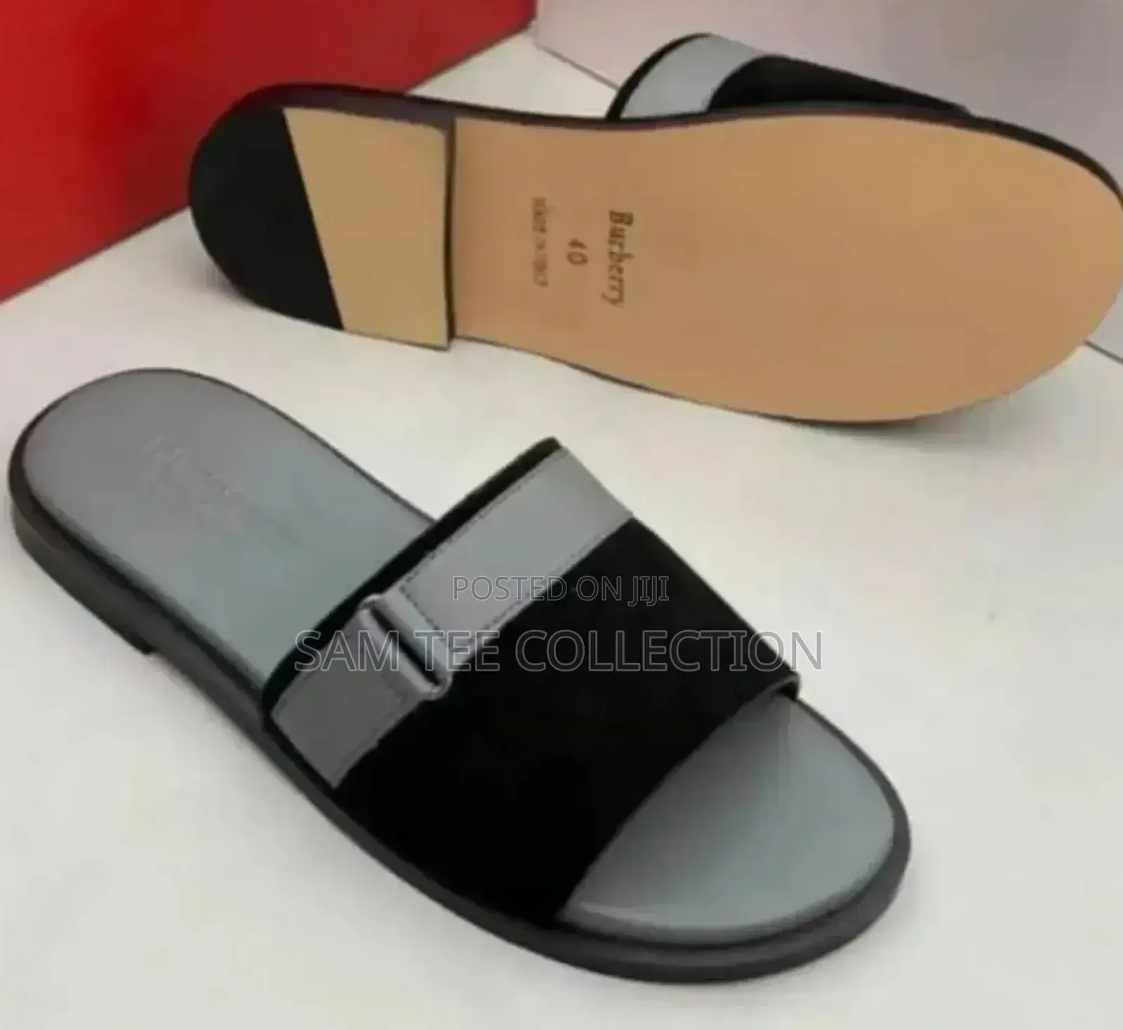 High -Quality Generic Men Leather Slippers, Free Delivery to Anywhere