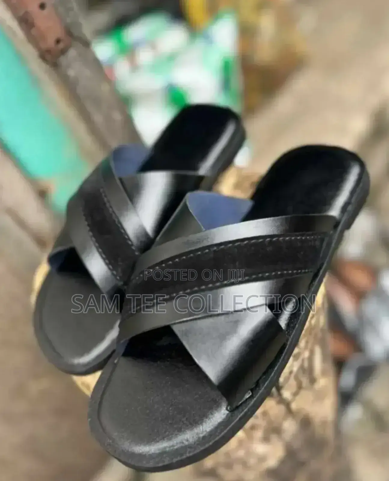 High -Quality Generic Men Leather Slippers, Free Delivery to Anywhere