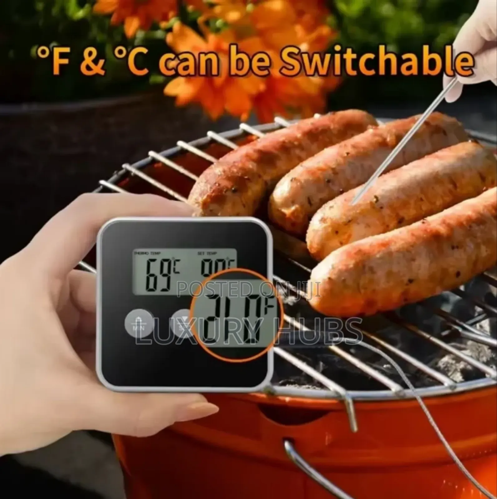 Food Thermometer Meat Timer