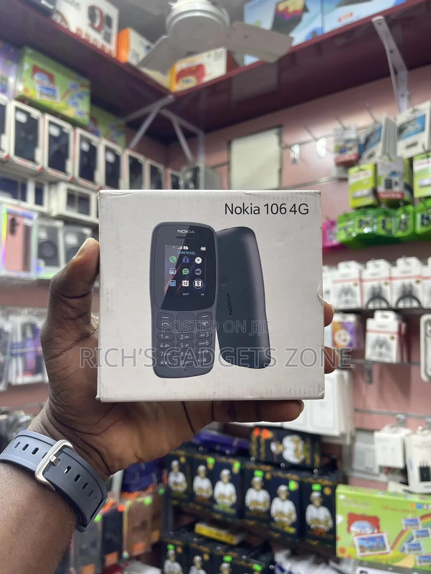 New Nokia 106 Black