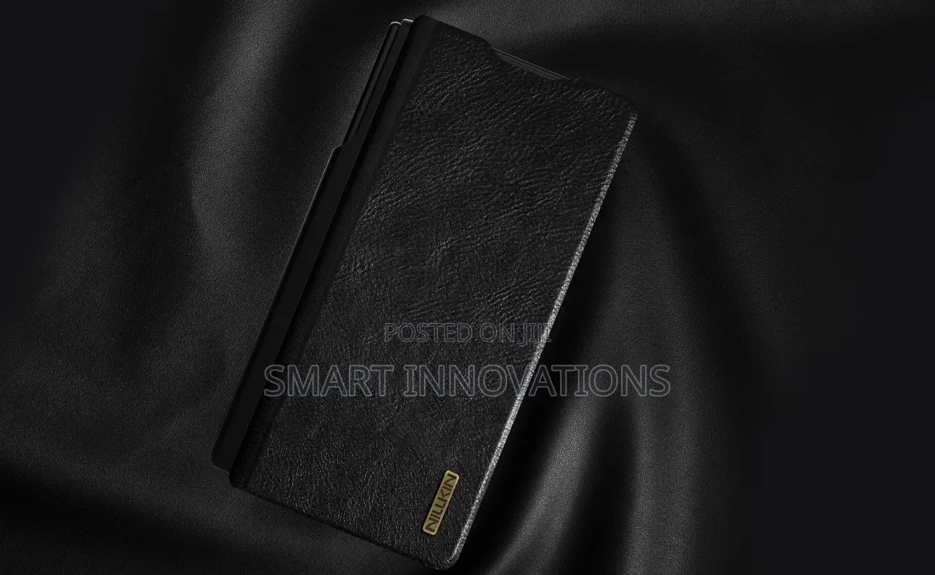 Galaxy Z Fold 7 Qin Pro Leather Cover With Stylus