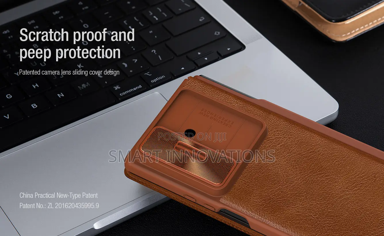Galaxy Z Fold 7 Qin Pro Leather Cover With Stylus