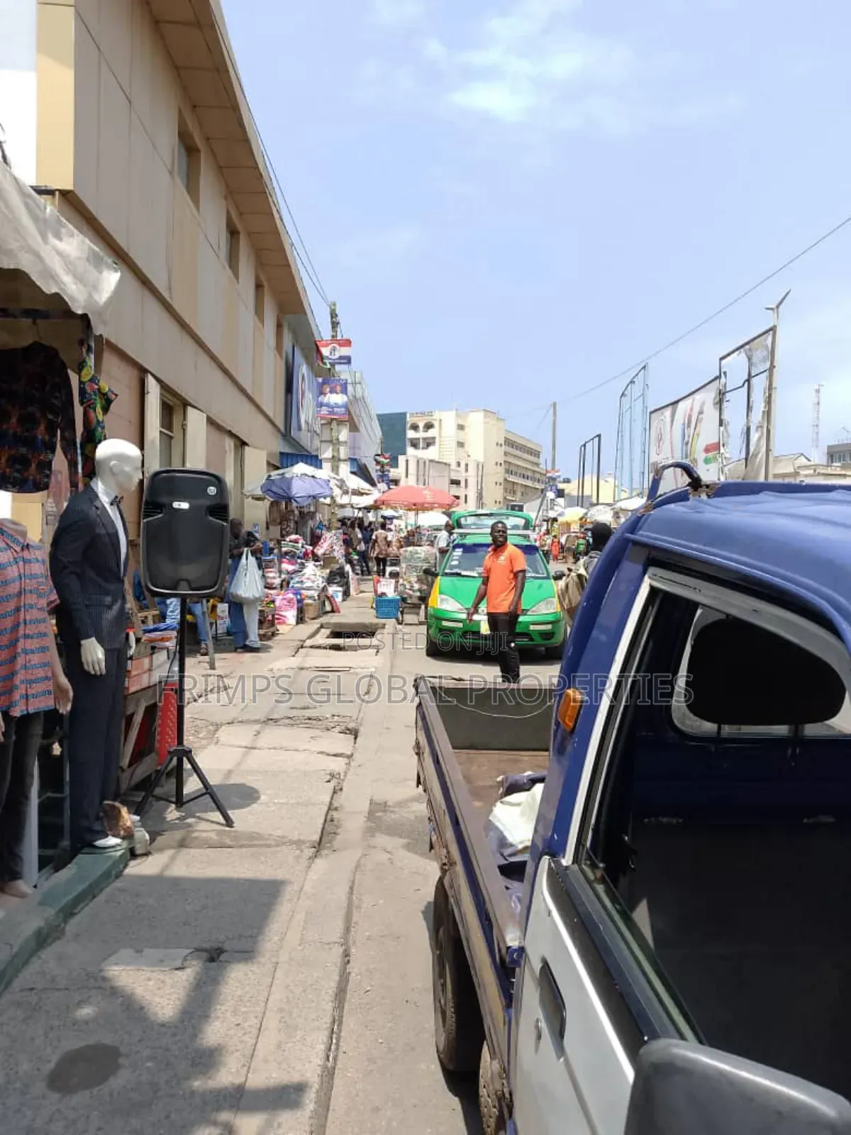 3.5 Acres of Land With Property in Accra Central for Sale. MSC