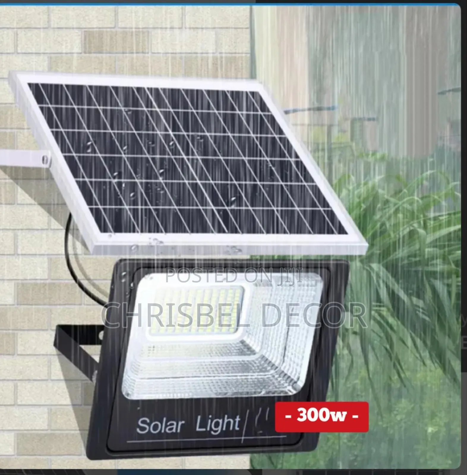 Led Solar Flood Light With Remote . ( 200w)