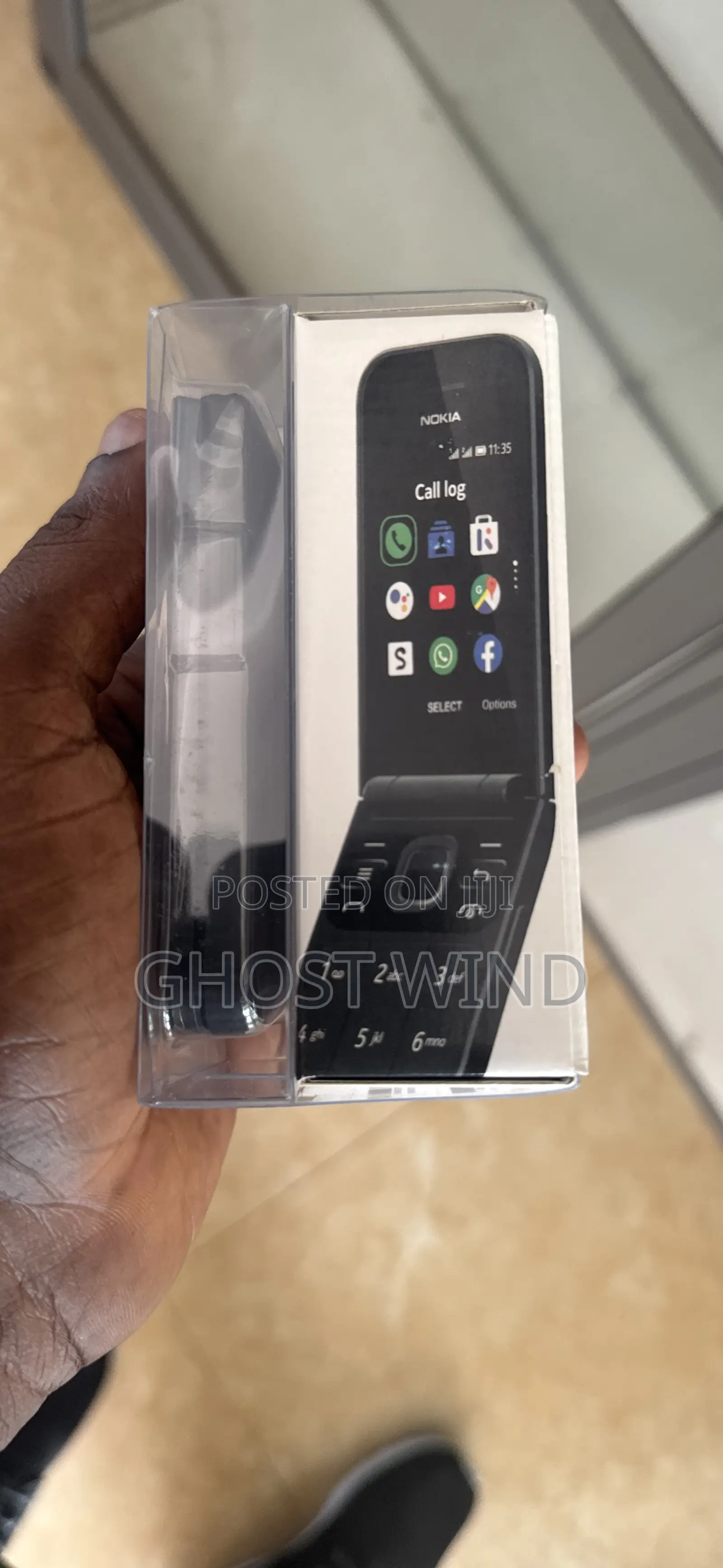 New Nokia 2720 Flip 512 GB Black
