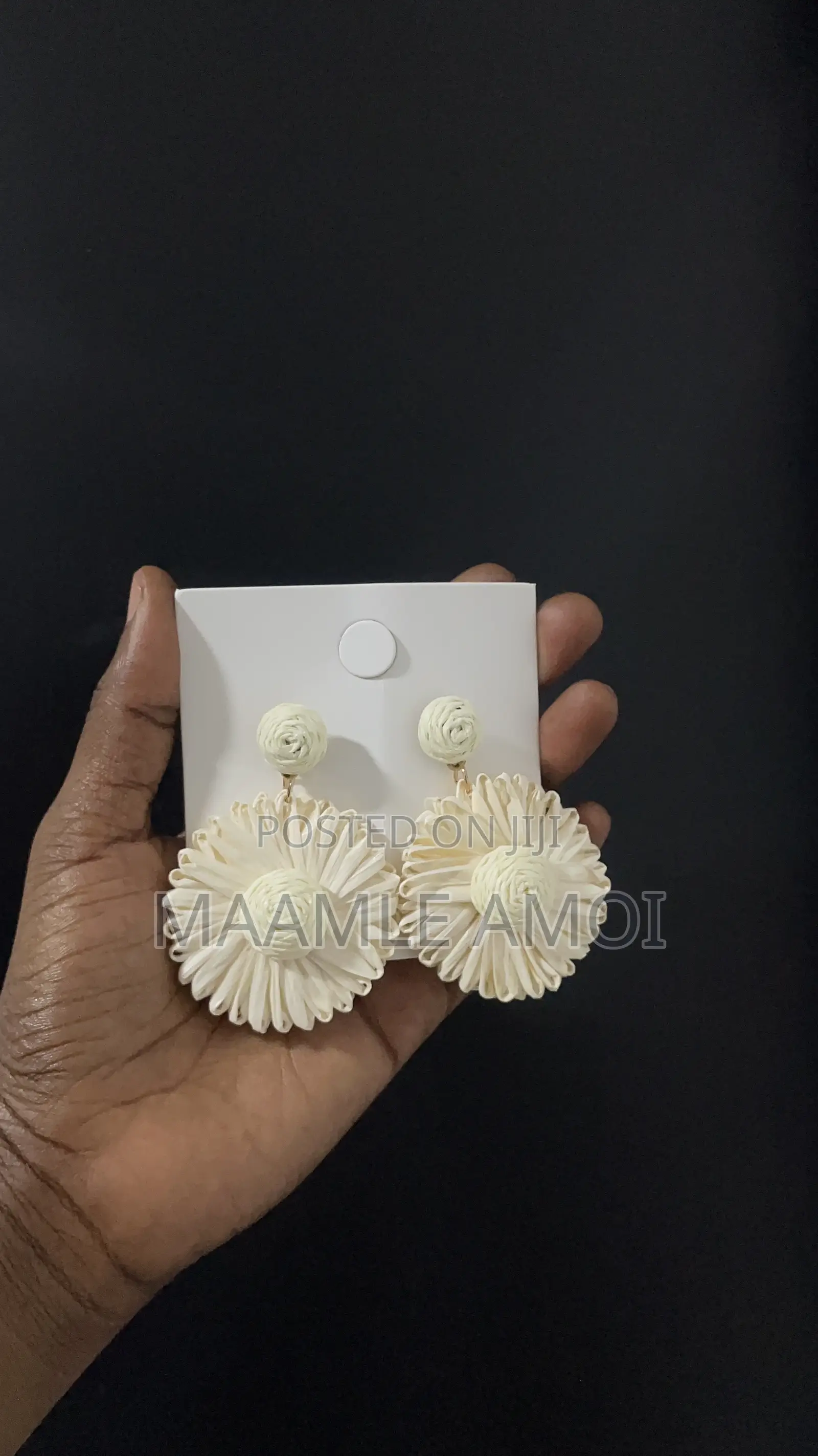 Bohemian Rafia Earrings