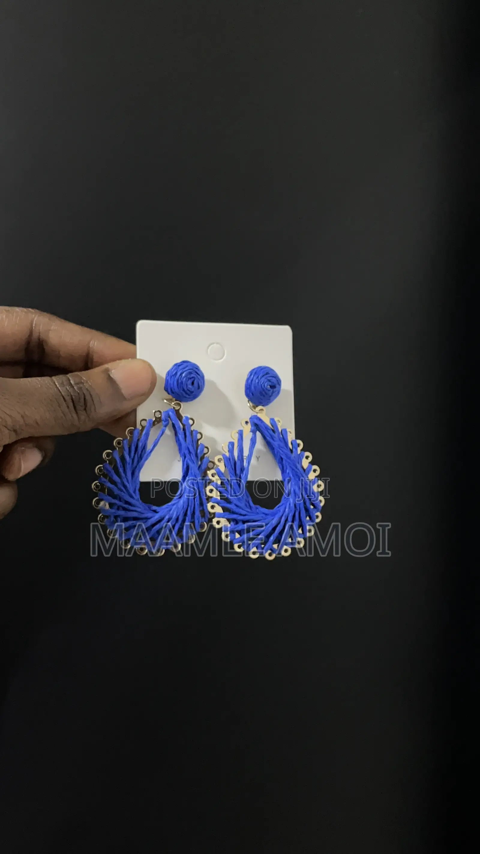 Bohemian Rafia Earrings