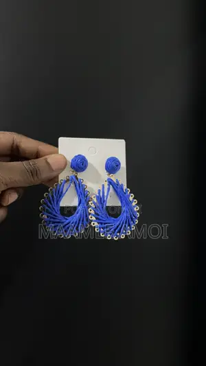 Bohemian Rafia Earrings