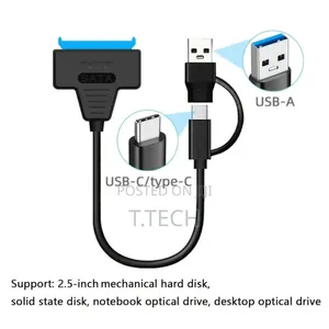 Sata to Usb/Type-C Cable