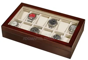 Wooden 12slots Watch Organiser