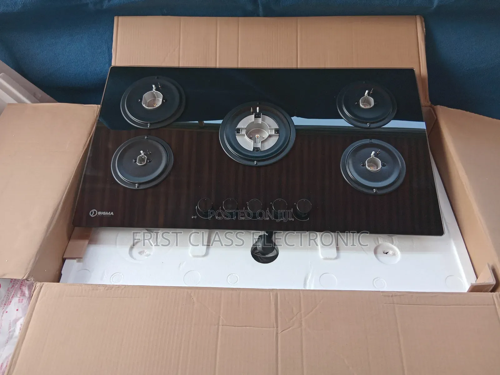 Sigma Energy-Efficient Built-in Gas Hob