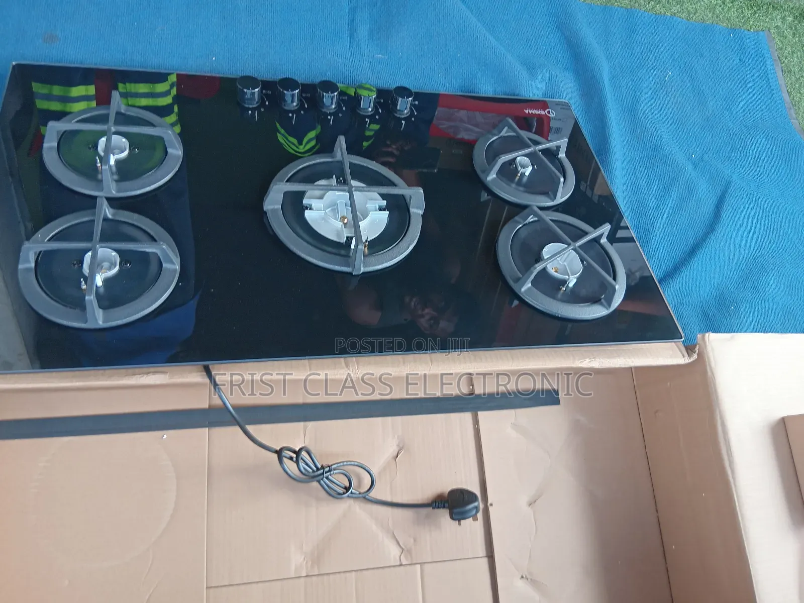 Sigma Built-in Gas Hob With Long-Lasting Brass Burner System