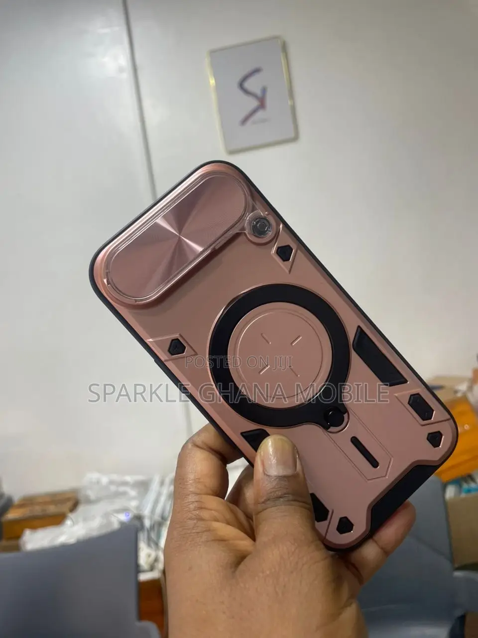 iPhone 17 Air Protective Case (Rose Gold)