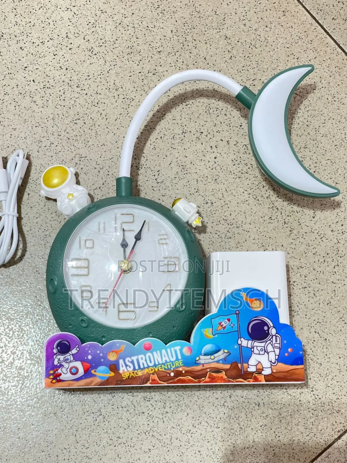 Moon Alarm Clock With Light