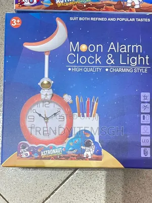 Moon Alarm Clock With Light